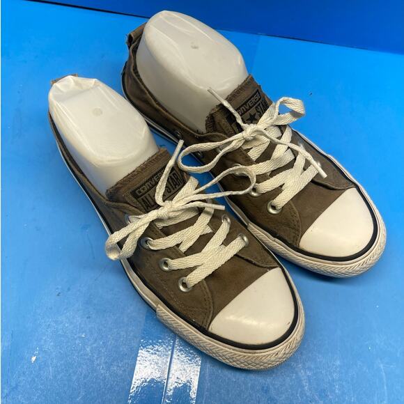 Converse All Star Shoreline Women's Slip On Casual Shoes Gray Size 9 - Picture 1 of 12